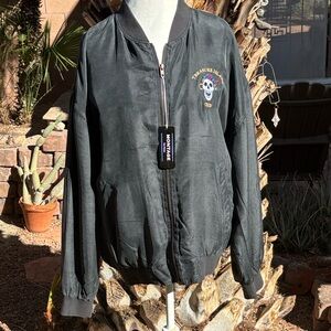 Vintage 90’s Treasure Island Las Vegas Crew Silk Jacket
